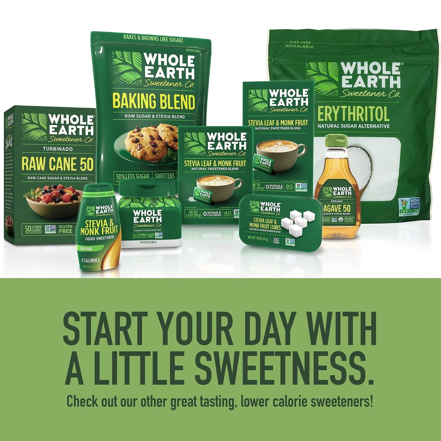 Plant-Based Erythritol Sugar Alternative 4lb Zero Calorie Sugar Substitute