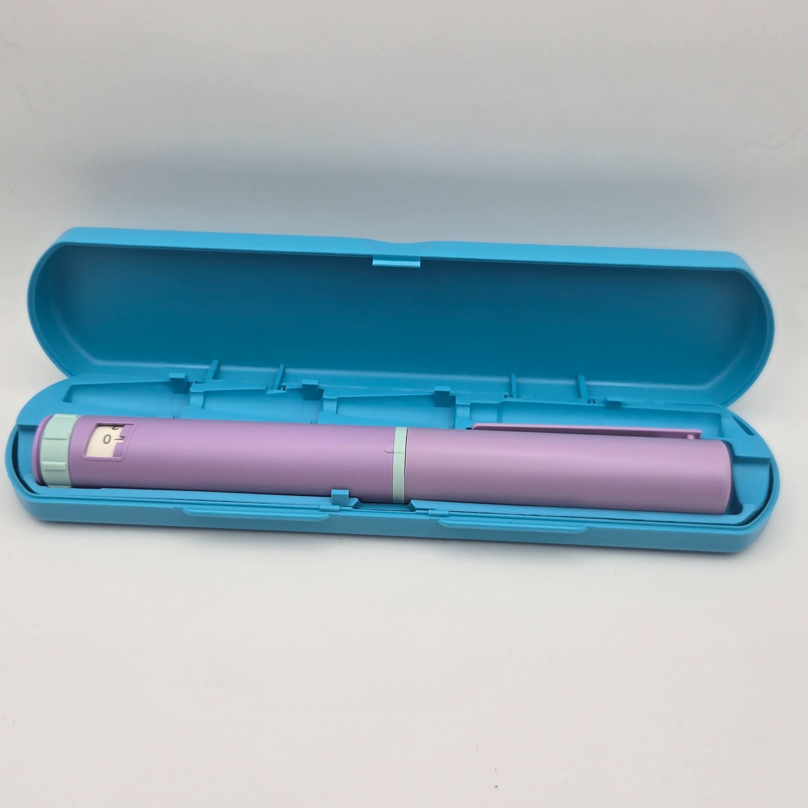 New Reusable 60-Unit Injection Pen w/ Case + (3) 3ml Peptide Vials FREE SHIPPING