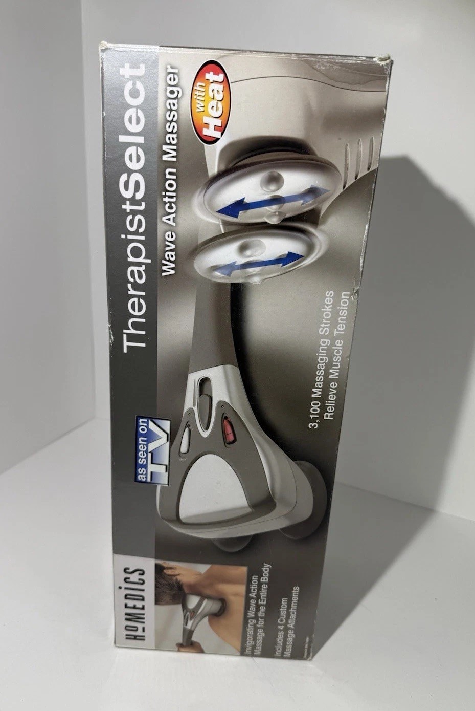 HoMedics Therapist Select Wave Action Heated Hand Massager w/ Attachments