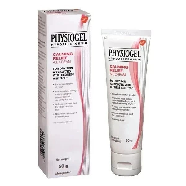 Physiogel Hypoallergenic Calming Relief A.I. Cream Face Care Product – 50g