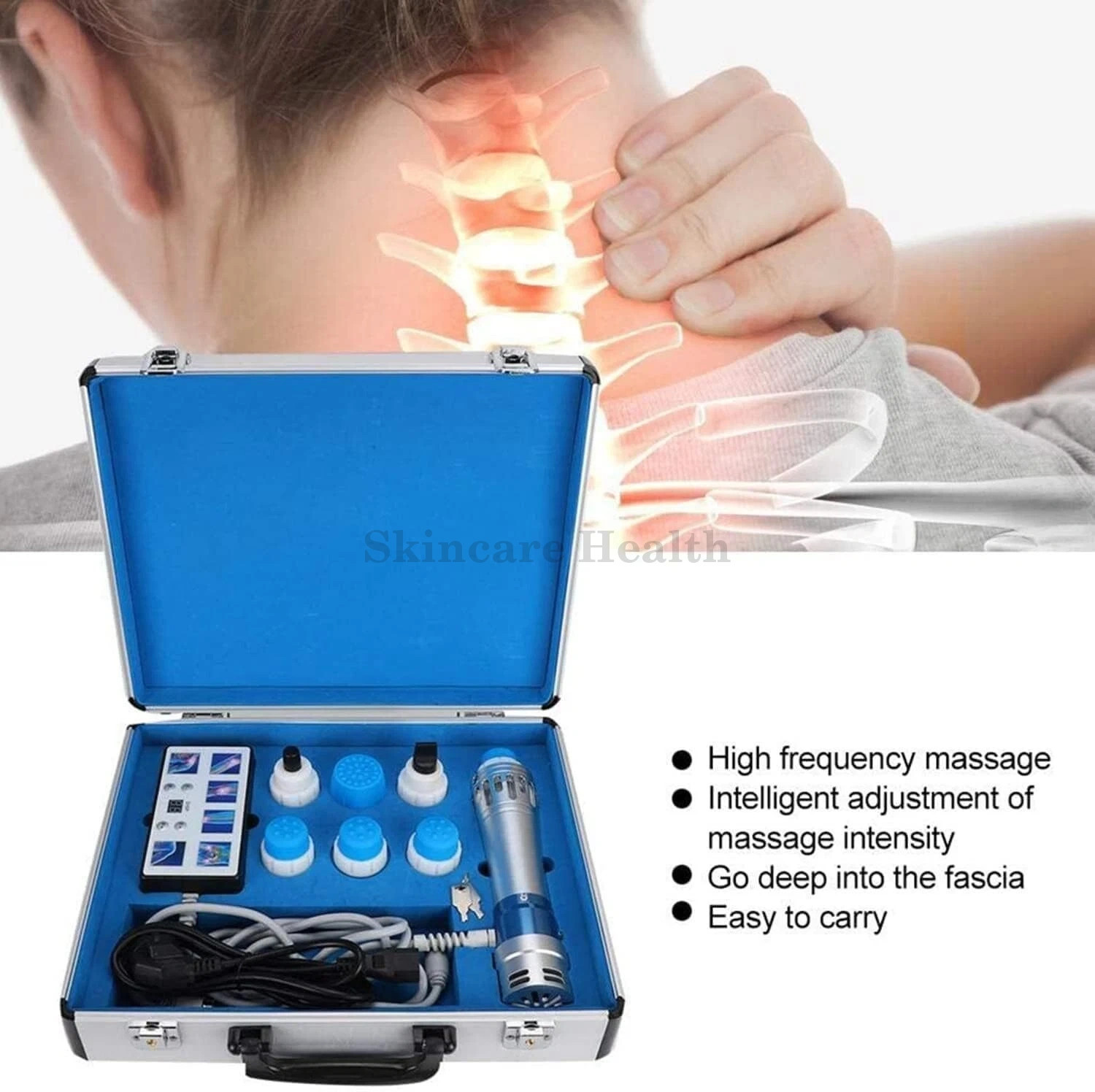 2026 Shockwave Therapy Machine Body Massage For Muscle Pain Removal ED Treatment