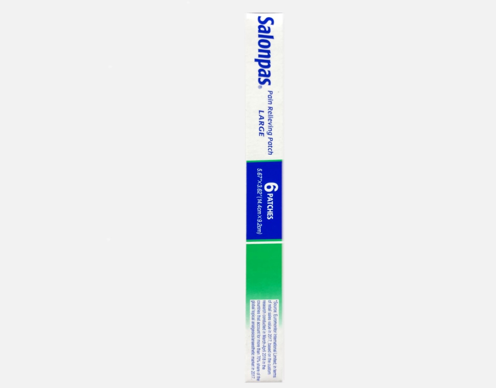 5 Pack Salonpas Pain Relieving Patch, Large 5.67″ x 3.62″, 6 Patches (30 Total)