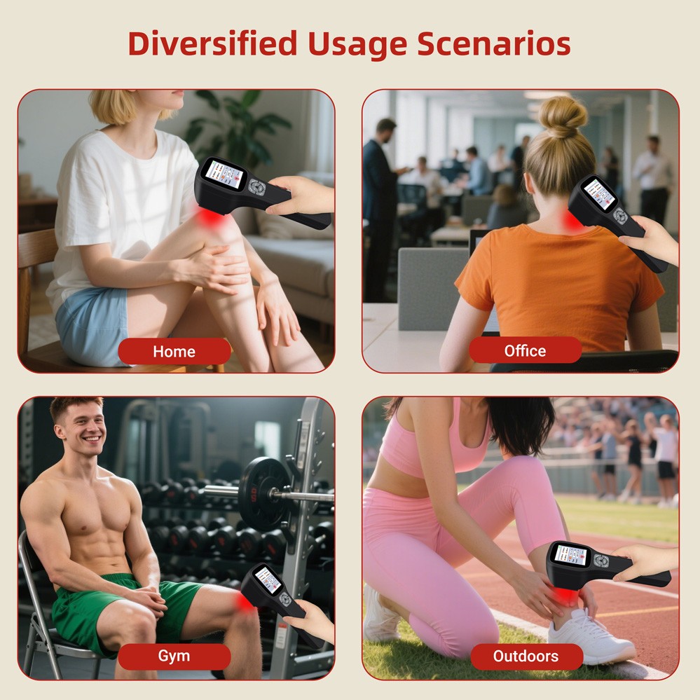 650nm 808nm 905nm 980nm LLLT Light Device Cold Laser Therapy for Pain Relief DA