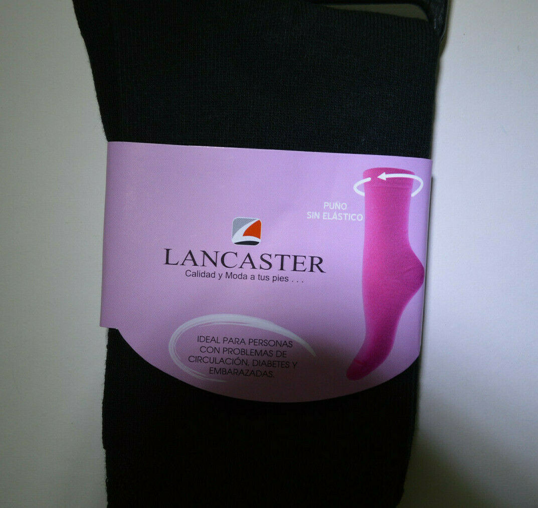 LANCASTER Diabetes & Circulatory Socks. Medias peruanas circulación /diabetes