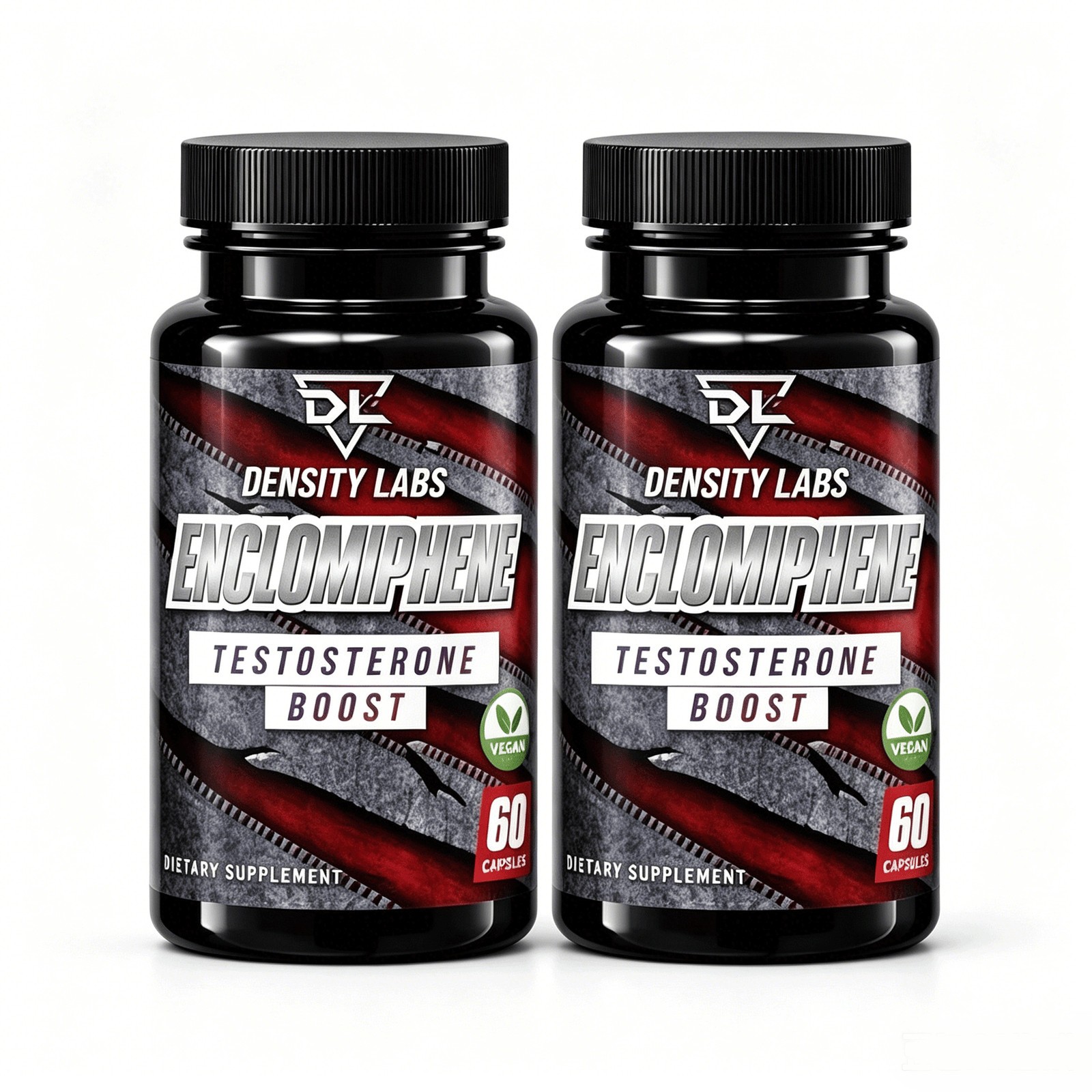 2 Set Density 25mg, Enclomiphene Labs 60 Capsules