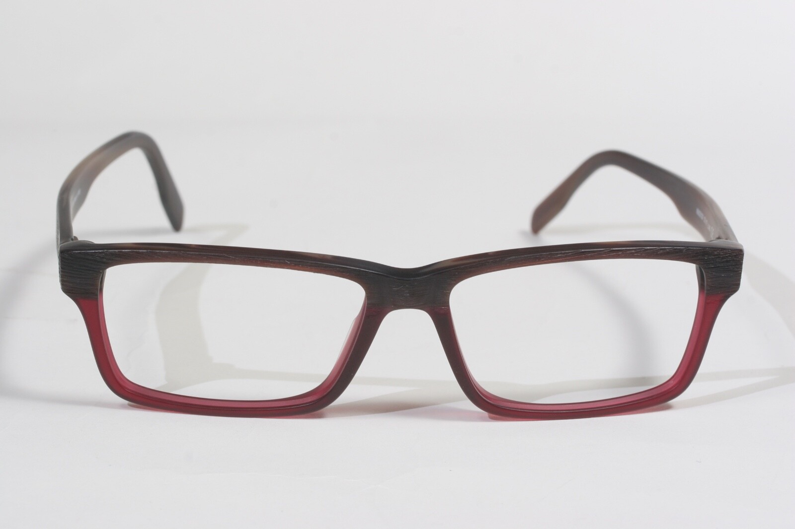NEW Maui Jim MJO2120-25D Brown Red Woodgrain Eyeglasses 57-17-145 B36 Italy M31