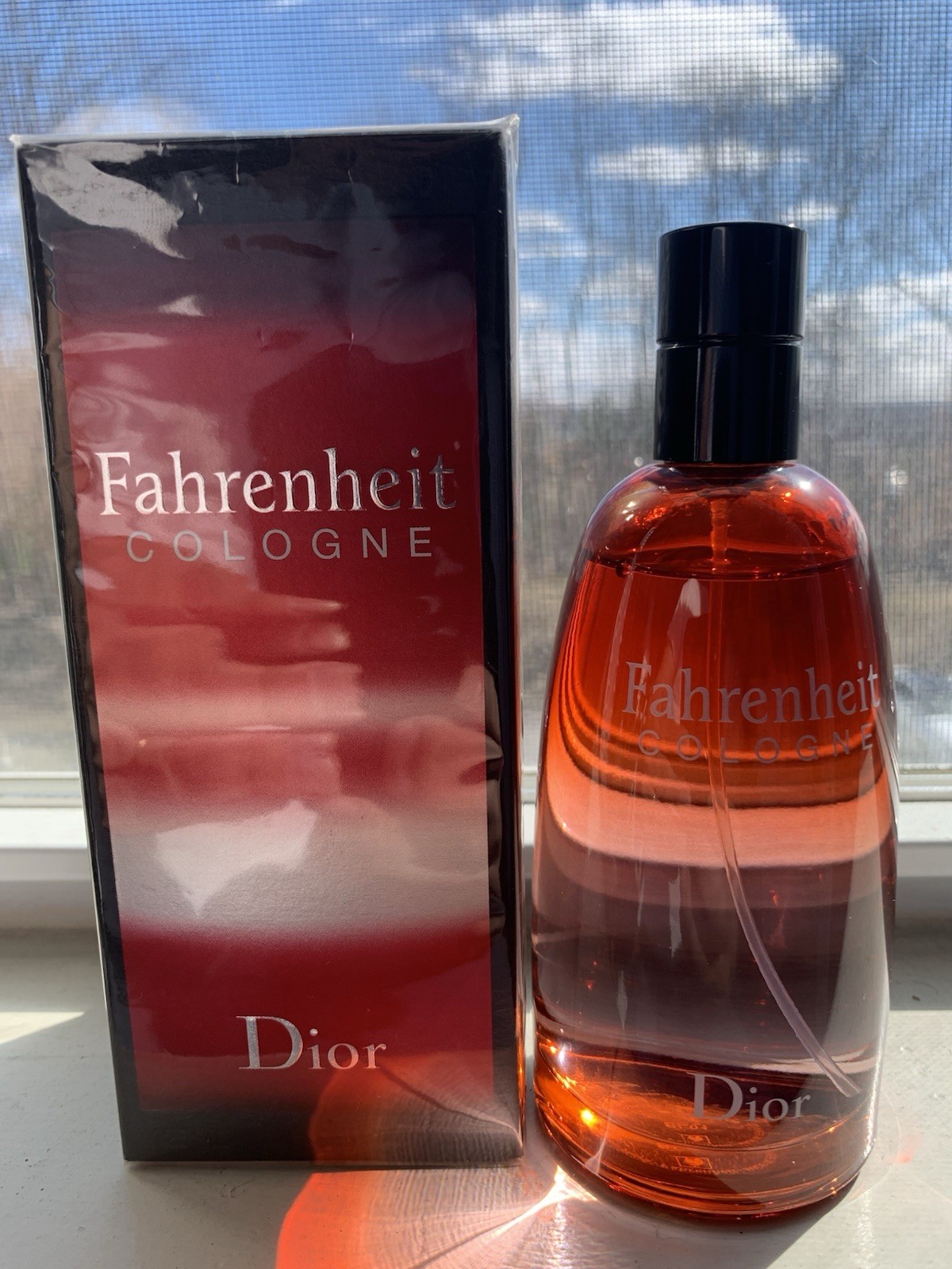 Fahrenheit COLOGNE by Dior 4.2 oz 125 ml New / Open Box / Batch Code 8L01