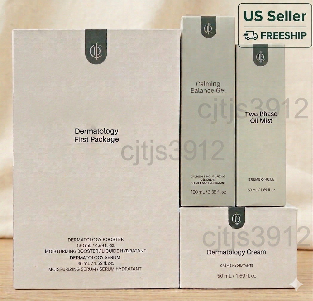NEW ICD Complete Korean Skincare Set 5PC Booster Serum Cream Mist Gel US Stock