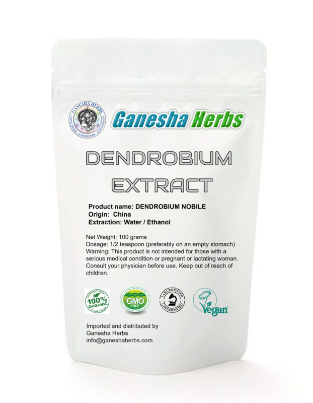 100% PURE DENDROBIUM concentrated 30:1 EXTRACT POWDER 3.6 oz. / 100 grams