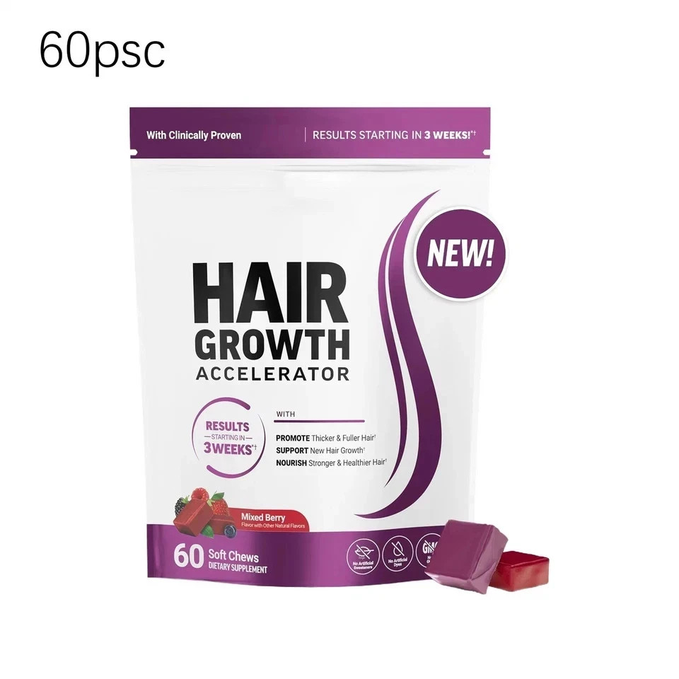 Force Factor Hair Growth Gummies – Supports hair growth and nourishes hair