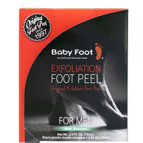 Baby Foot Exfoliation Foot Peel for Men – Mint Scented