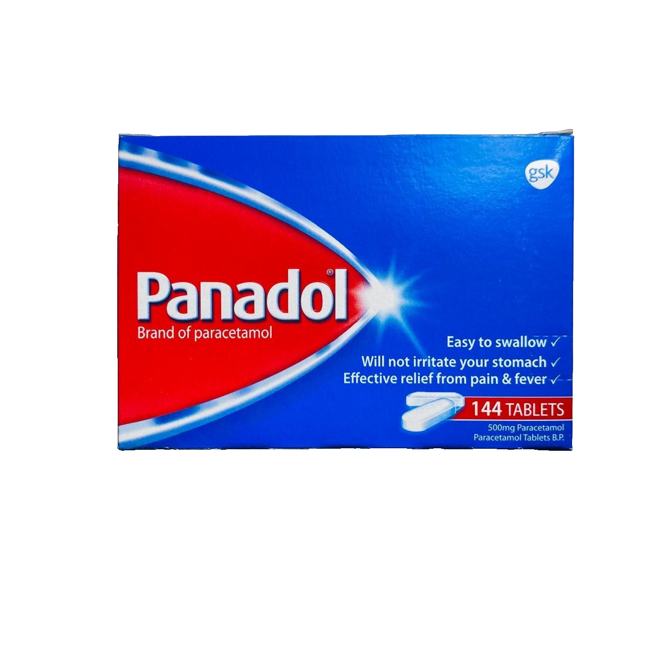 Paracetamol Tablets 500mg |12 Tablets Card |1-4 Boxes | Fast Pain & Fever Relief