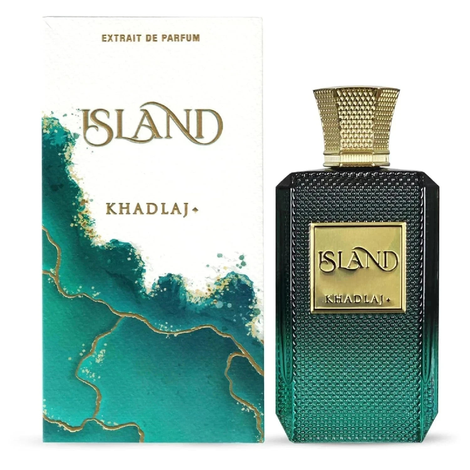Khadlaj Island Extrait De Parfum Spray for Unisex 3.4 oz/100ml