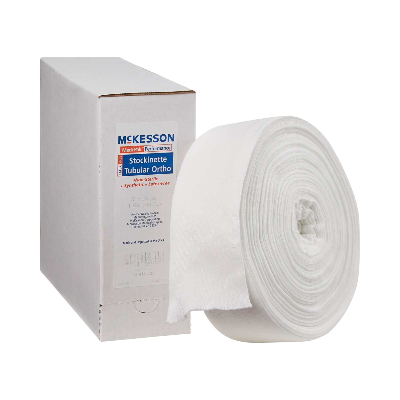 McKesson Stockinette 3″ x 25 yard Polyester White 16-4TS-325 1 Ct