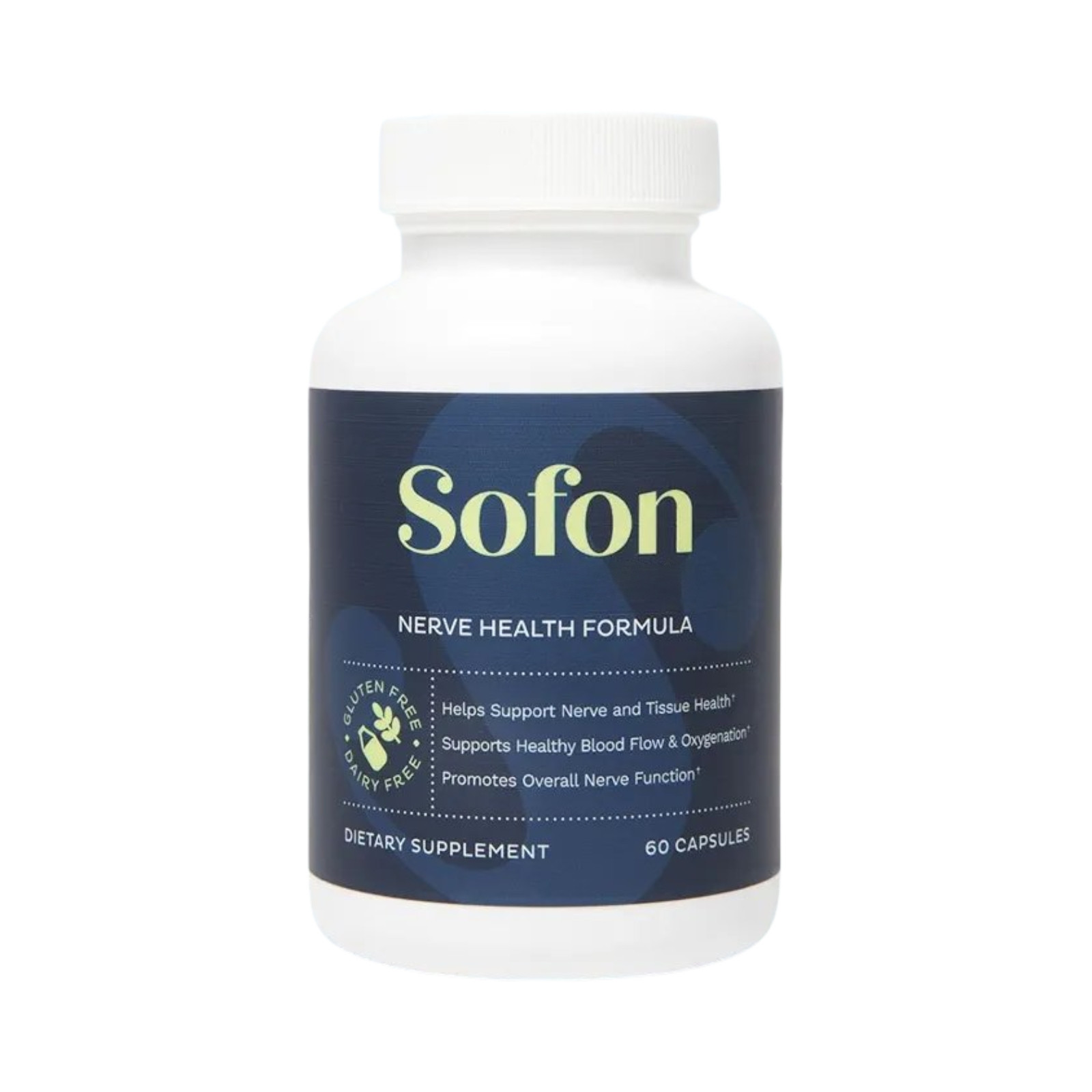 Improved Sofon caps 60 All Natural Super Nerve Wellness Support – – Caps