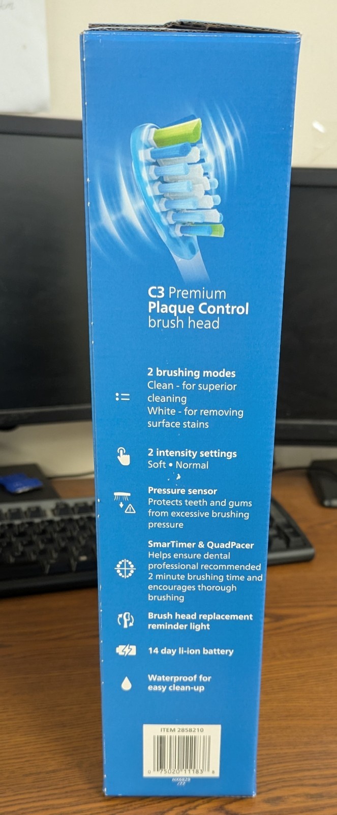 PHILLIPS SONICARE OPTIMAL CLEAN POWER TOOTHBRUSH 2PC SET *MUST SEE DESCRIPTION
