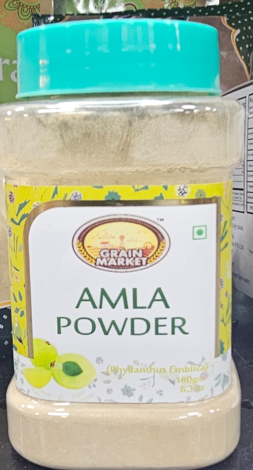 Grain Market Amla Powder 6.7 oz (190g) Pure Indian Gooseberry Powder