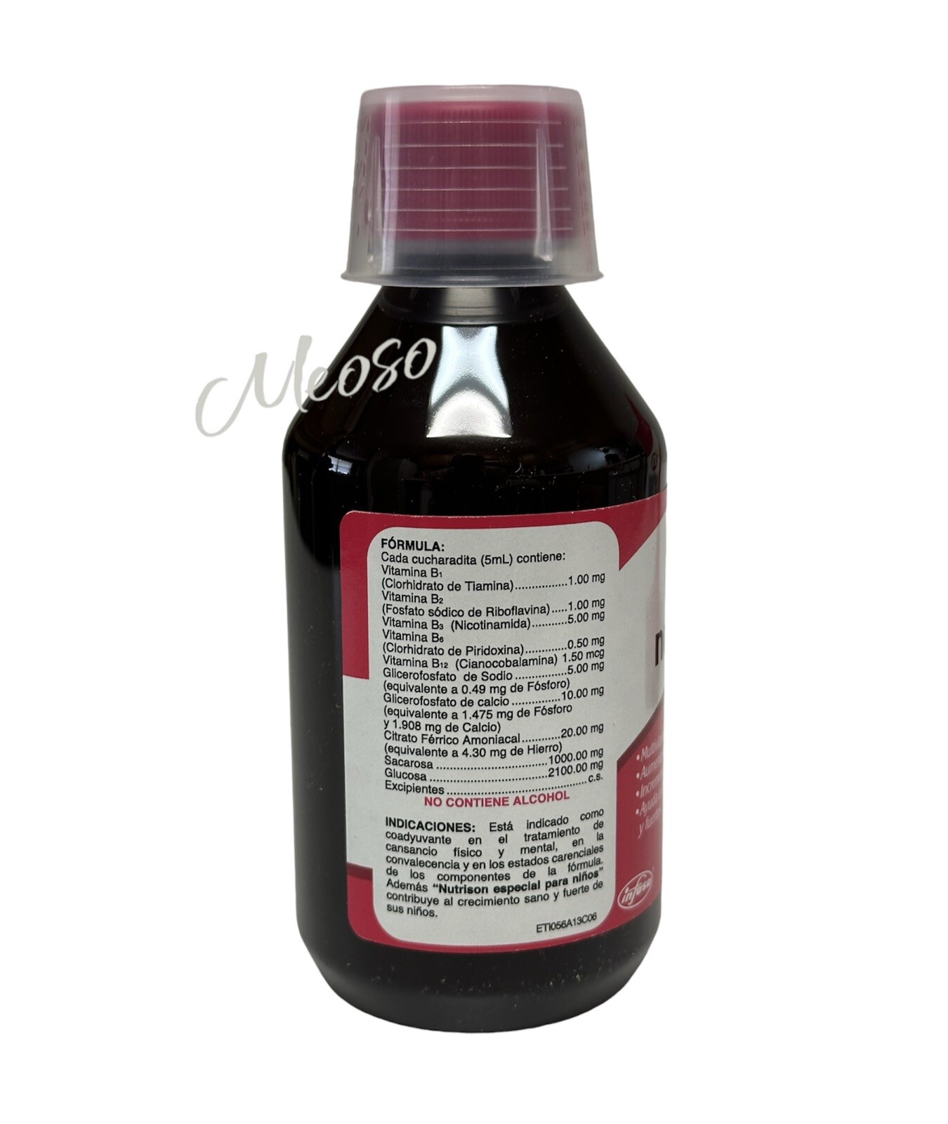 Nutrison Syrup kid increases appetite IRON, COMPLEX B, CALCIUM Vitamin & MINERAL
