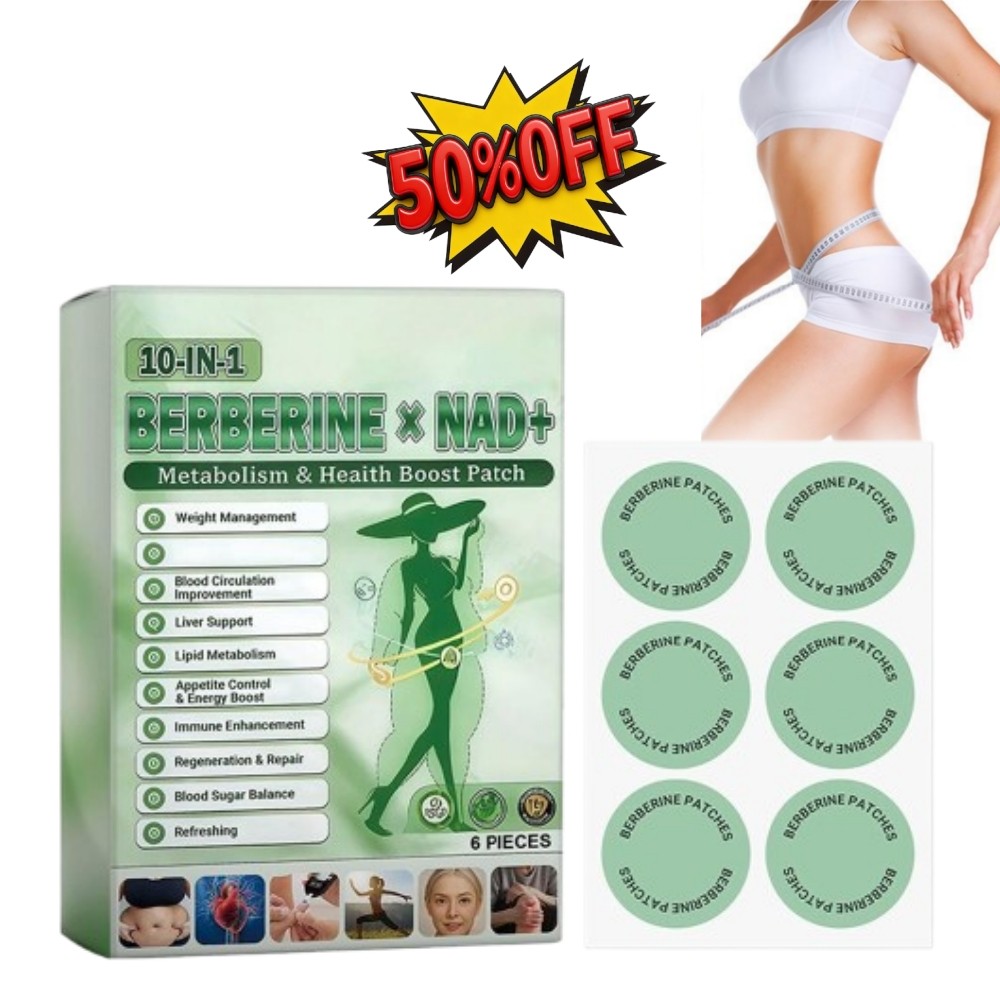 10|in|1 Health Berberine Energy Appetite & Patch Boost Metabolism Control Boost