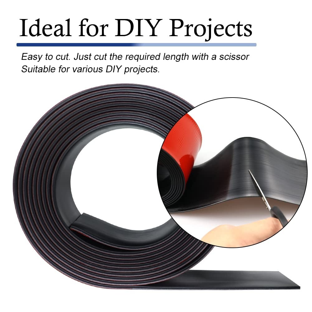 High Quality Neoprene Rubber Rolls – 2″ Wide x 1/8″ Thick