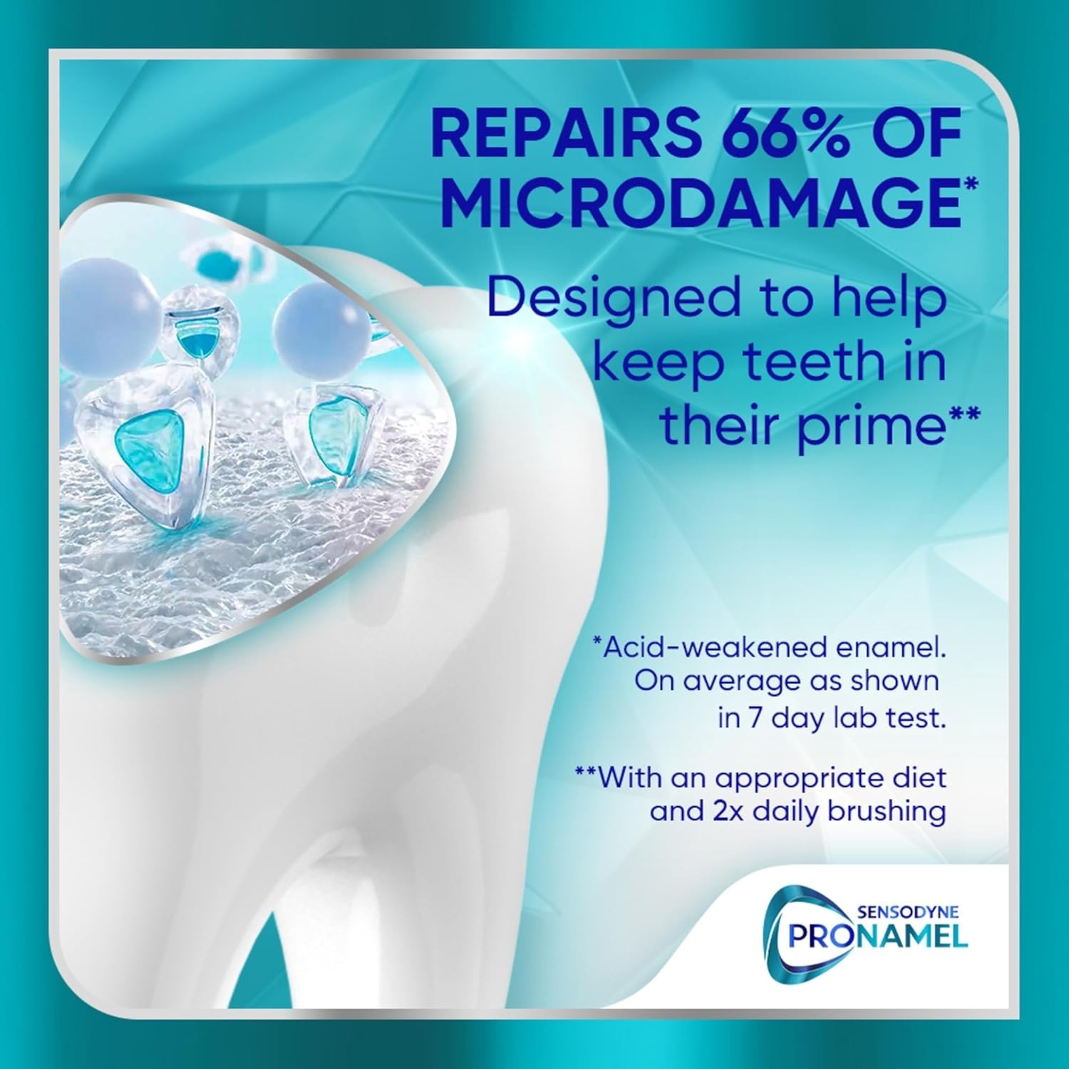 Deep Clean Enamel Strength Toothpaste, 2.3 oz Mint Flavor – Repair Micro-Damage