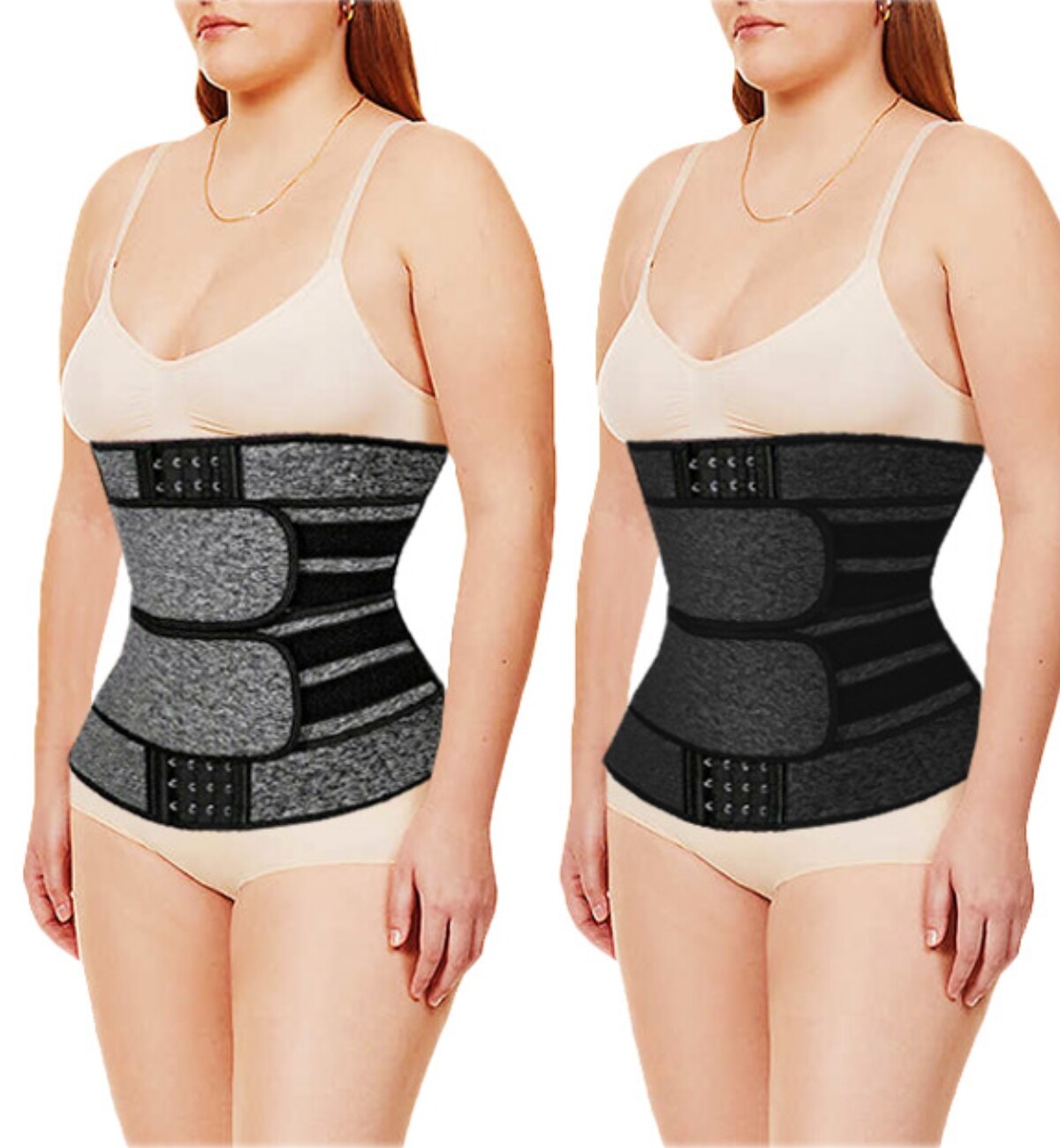 Waist Trimmer Belt – Neoprene Waste Trainer Hot Sweat Band for Workout Belt USA