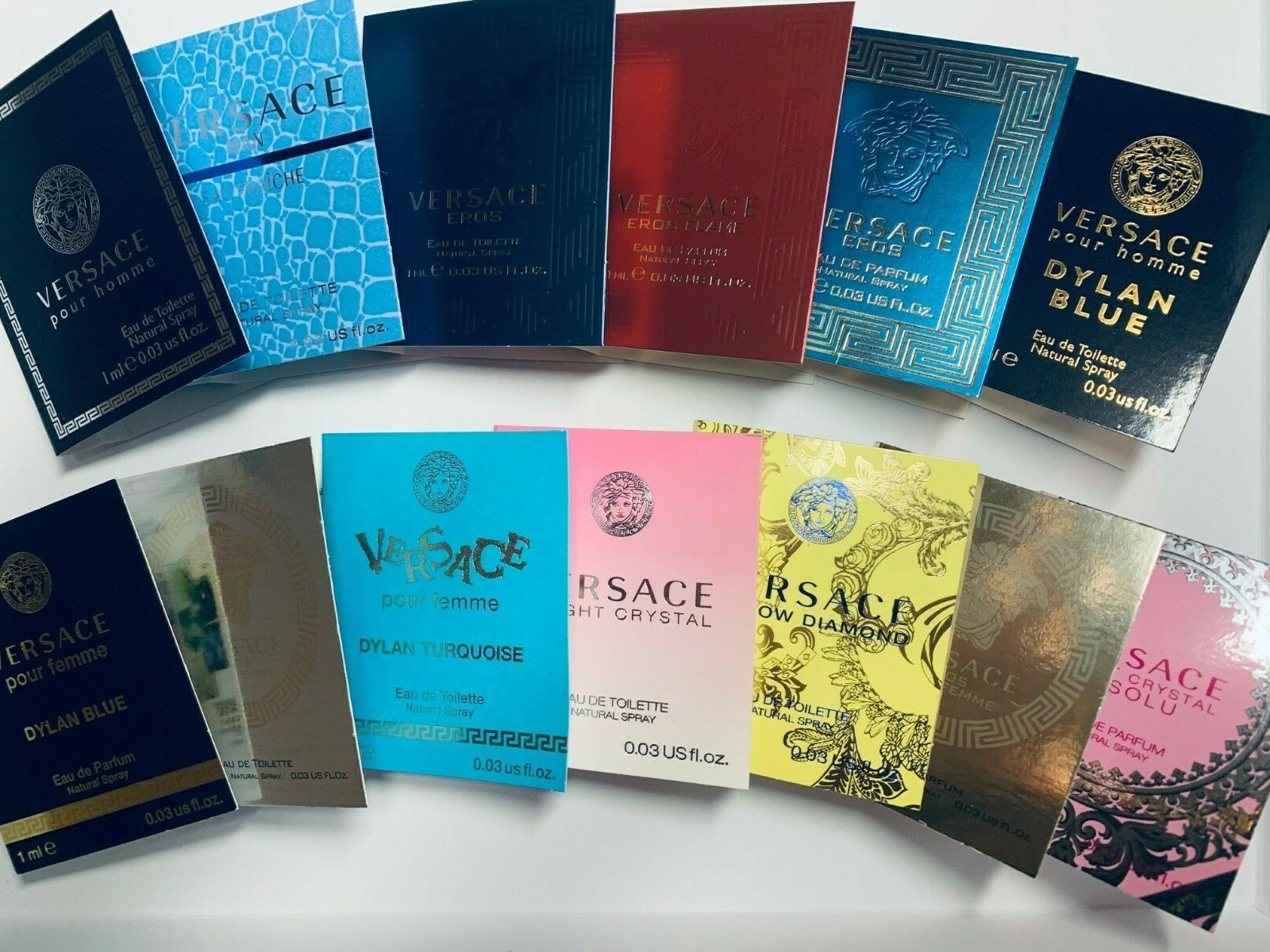Versace Perfume Sample Choose Your Scent & Combined Shipping