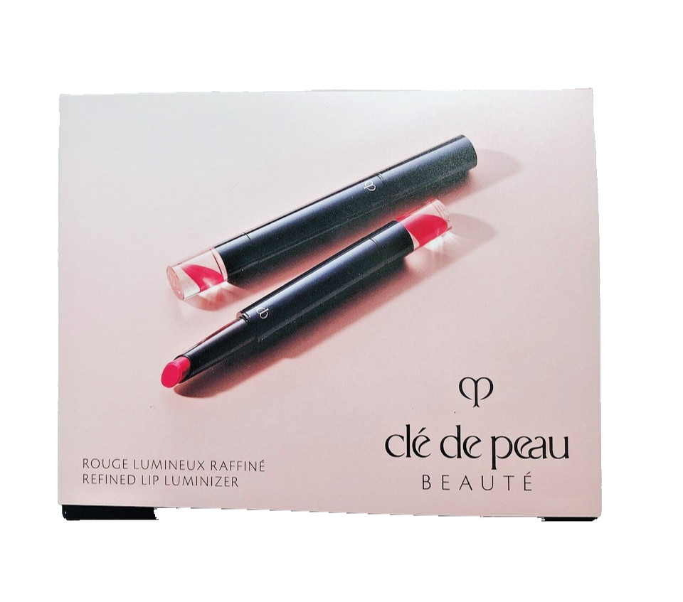 Cle de Peau Refined Lip Luminizer Samples in Card Quad – 4 Shades – 4, 6, 9, 12