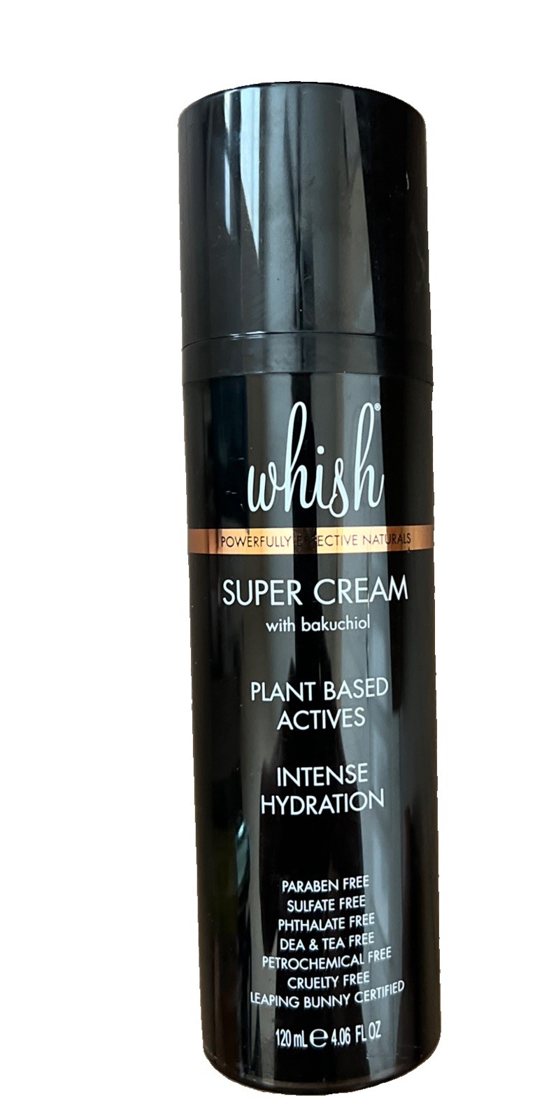 Whish Super Cream with Bakuchol Intense Hydration 4.06 oz NWOB