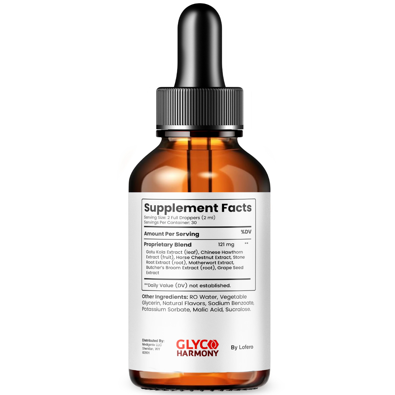 (2 Pack) Glyco Harmony Drops Support Blood Sugar GlycoHarmony Glycogen (4 oz)