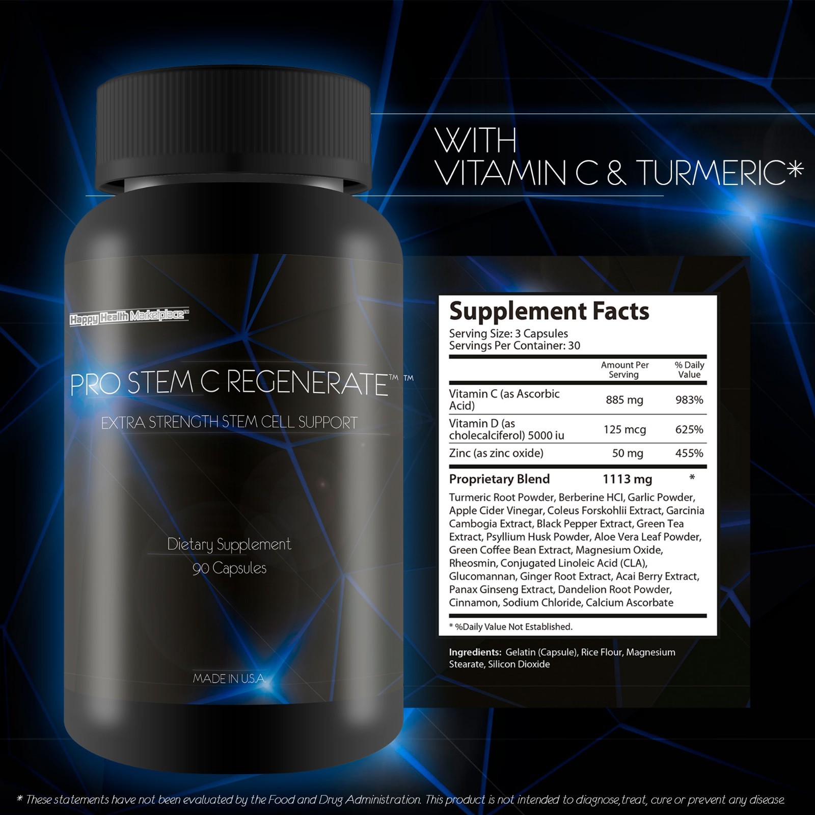 Stem C Regenerate – Natural Stem Cell Support – Our Best Stem Cell Supplements