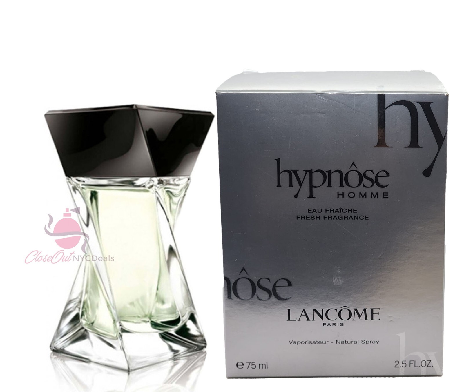 Hypnose Homme Eau Fraiche Fresh Fragrance by Lancome 2.5 oz / 75 ml Spray