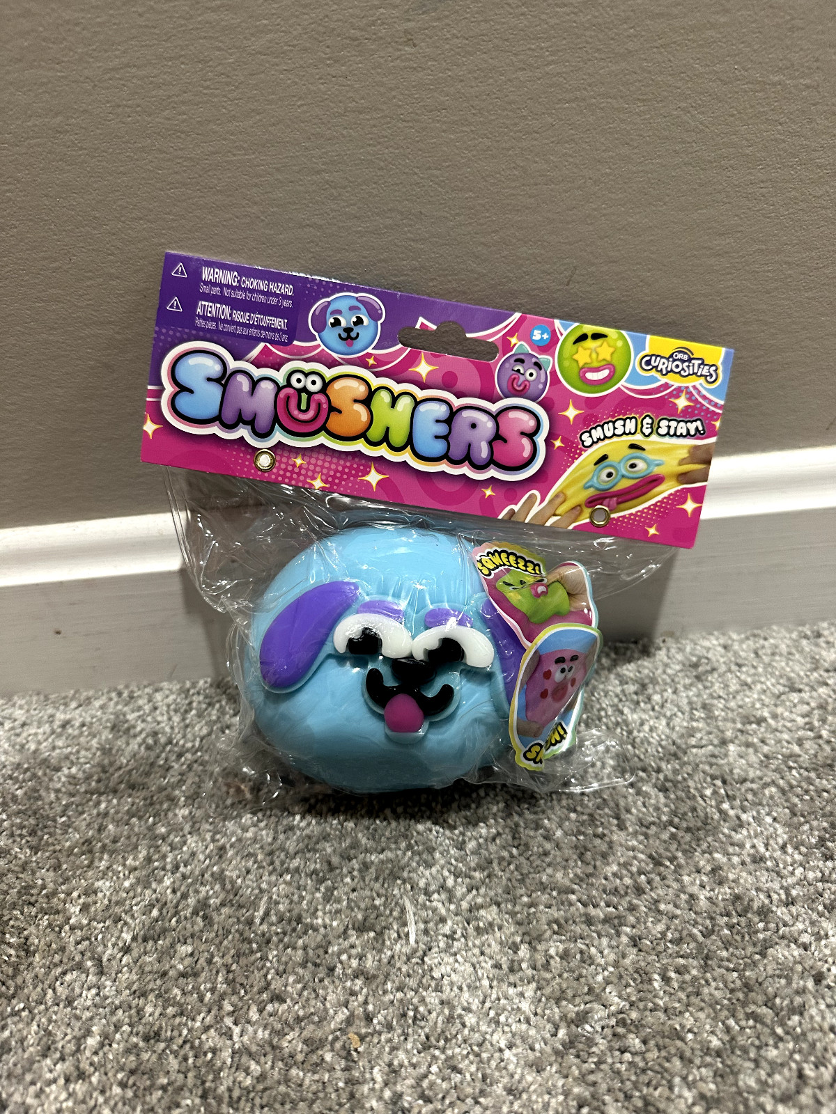 Authentic ORB Curiosities Smushers Squeeze Toy Face Swap Sensory VIRAL SQUISHY