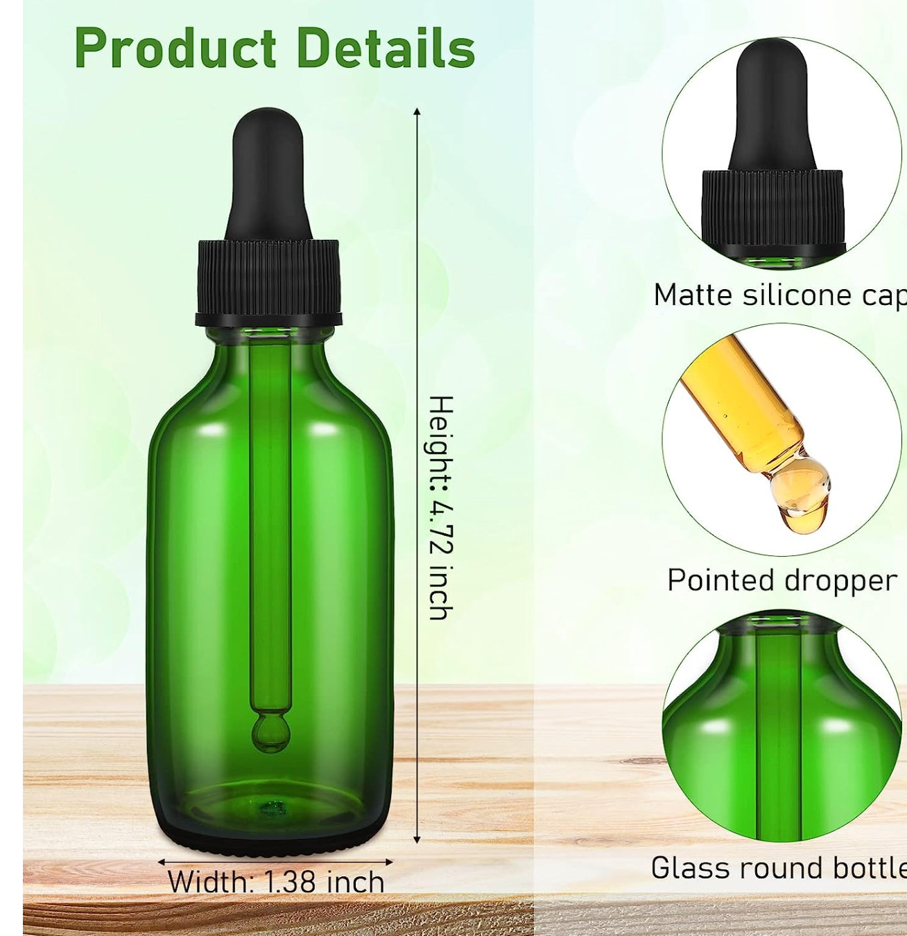 Ashwagandha Tincture Organic Liquid Root Drops 2 oz Natural Mood Stress Balance
