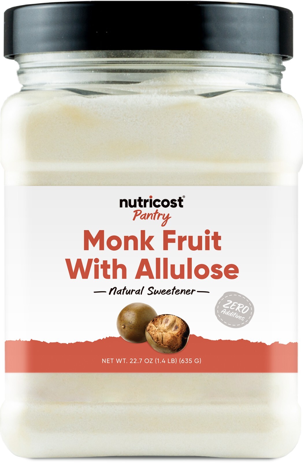 Nutricost Pantry Monk Fruit With Allulose (1.4 Pounds) – Nautral Sweetener