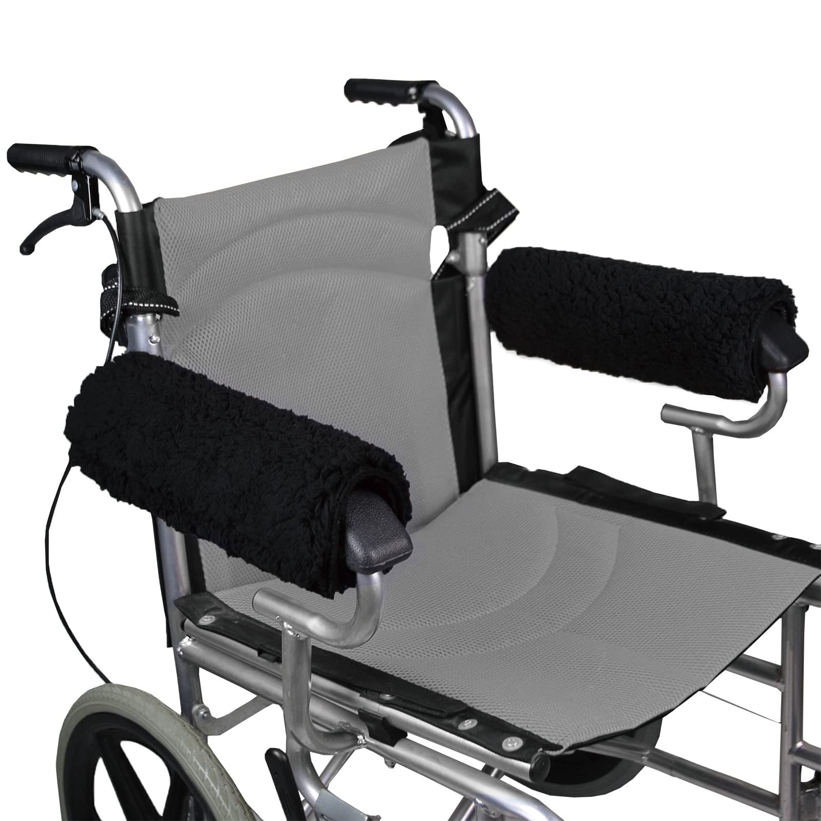 Wivmypog Wheelchair Armrest Pads, 2 Pack Pads B, As Pictures Show