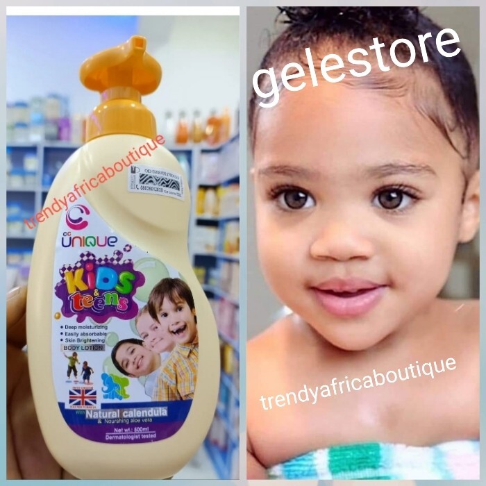 X 1 Unique Kids & Teens Skin Brightening Body Lotion For Sensitive Kids Skin👌