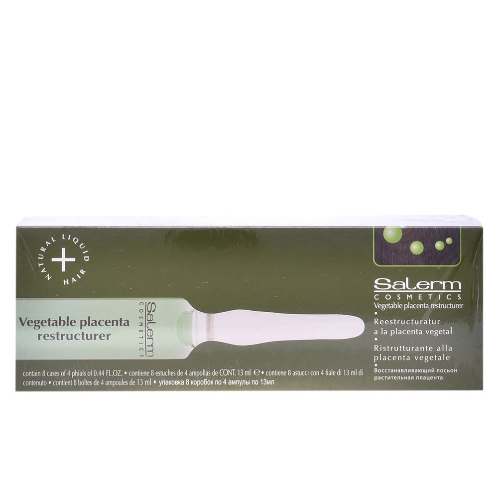 Salerm Cosmetics Vegetal Placenta Restructurer Treatment box of 4 (0.44oz ea) –