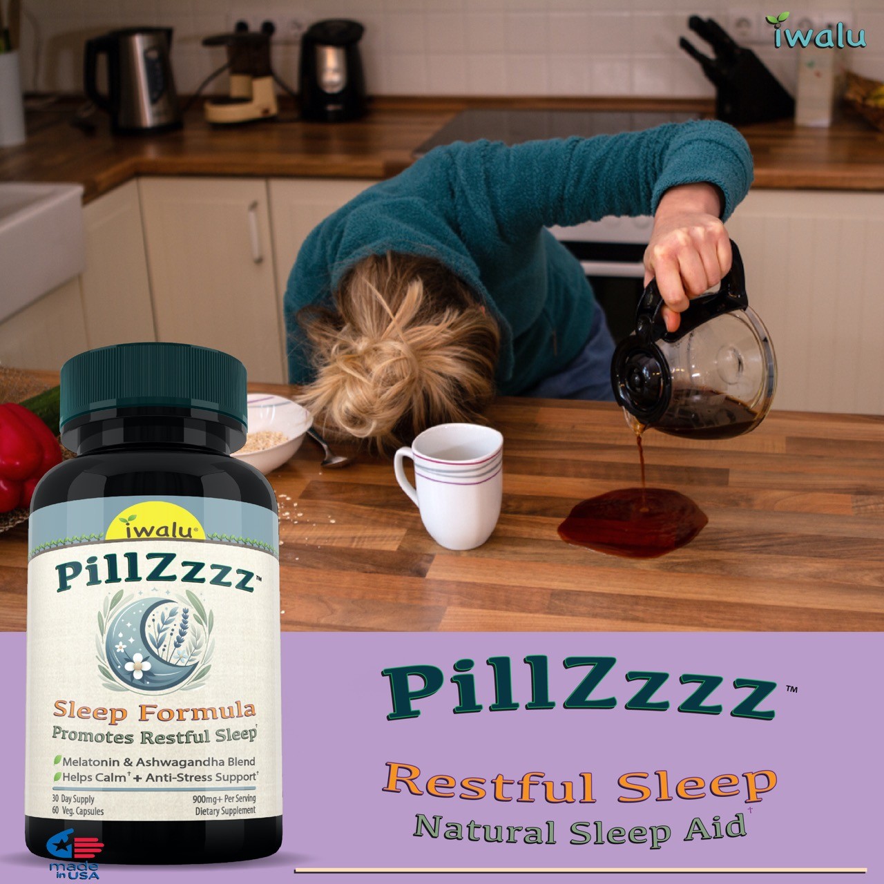 Mulungu: Nature’s Answer to Stress & Sleep – Sleep Aid Supplement, Capsules USA