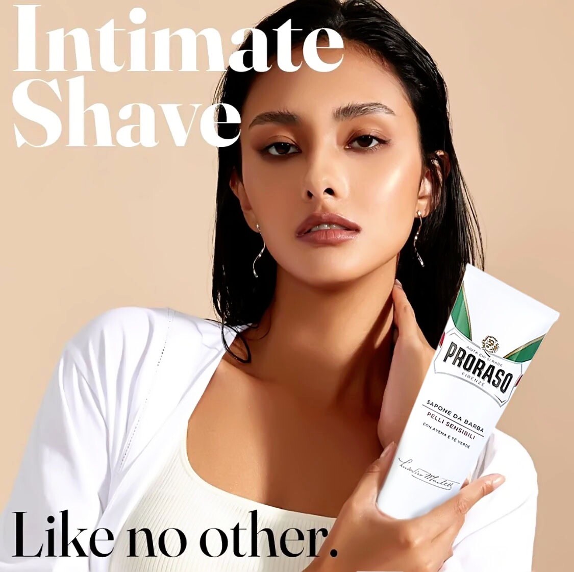 Women’s Lady Intimate Shaving Cream For Pubic,Bikini Line-Tube Arms Legs Italy