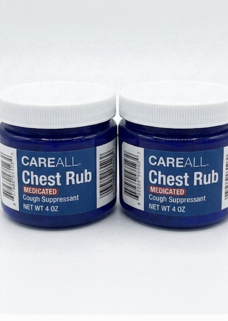 Vicks Vaporub Chest Rub Ointment Relief Headache Cough Cold (Pk 2)