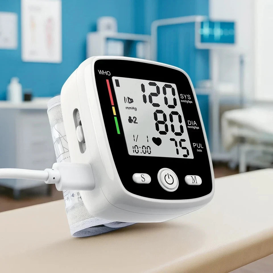 Blood Pressure Monitor with Carrying Case Portable – Easy to Use