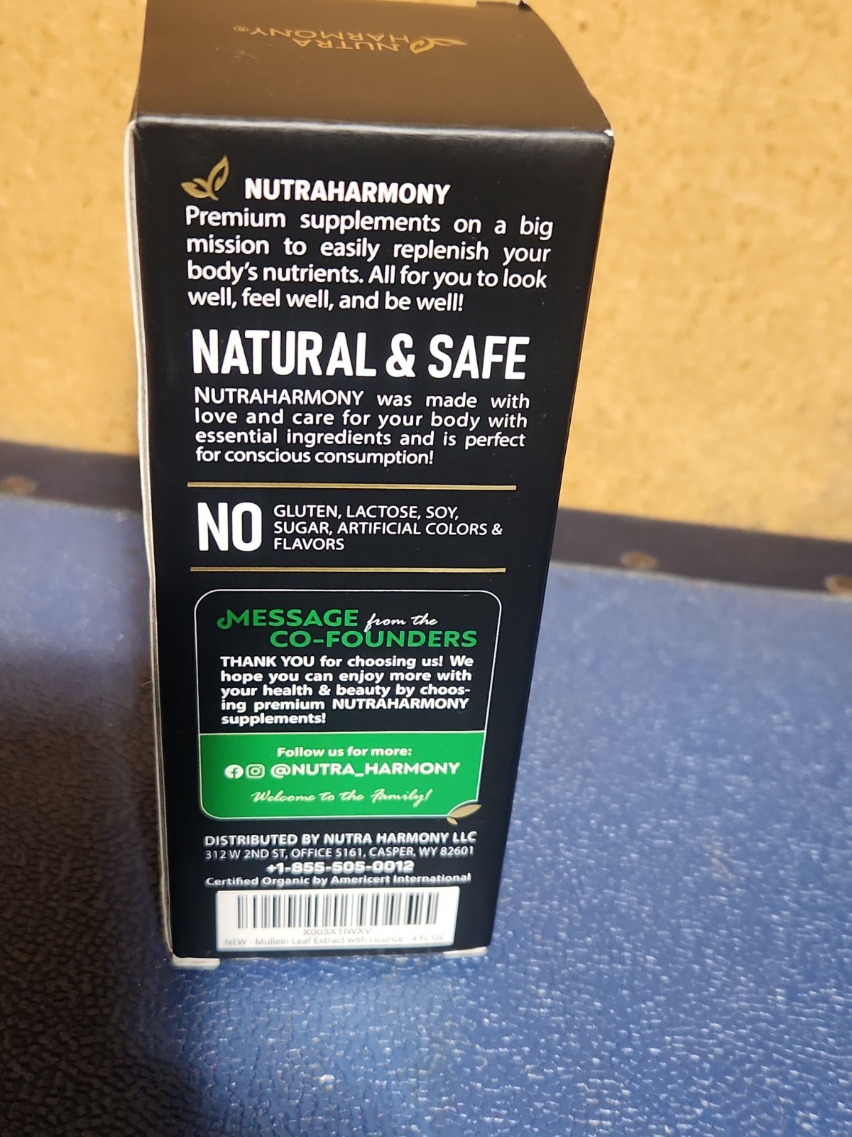 Mullein Drops for Lungs – USDA Organic Liquid – Mullein Leaf Extract
