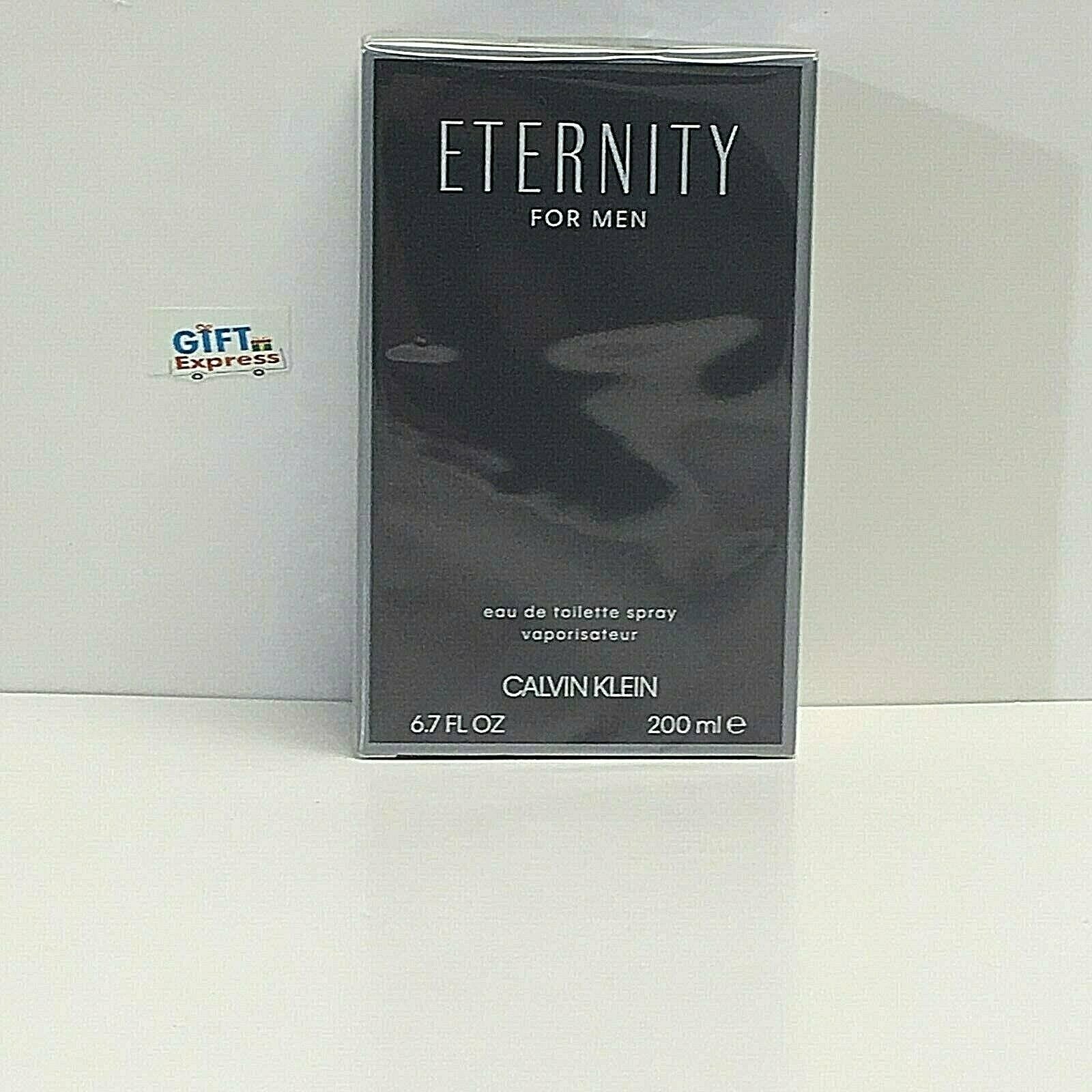 Eternity by Ck Calvin Klein 6.7 oz EDT Cologne for Men New In Box