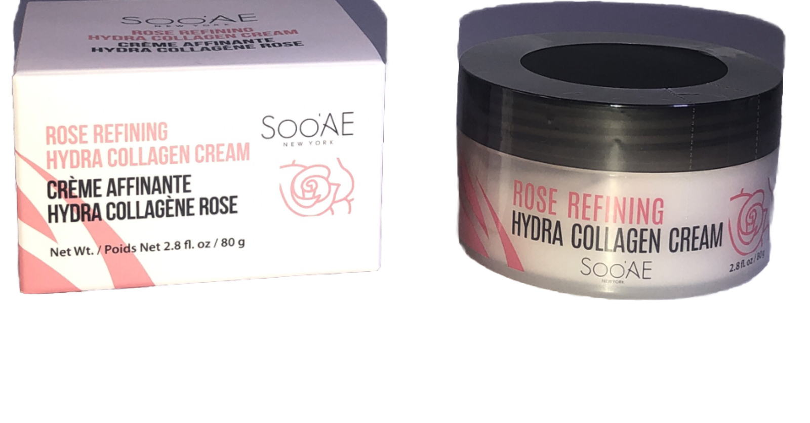 SHIP N 24 HRS-SooAE New York Rose Refining Hydra Collagen Cream 2.08 fl oz-NEW