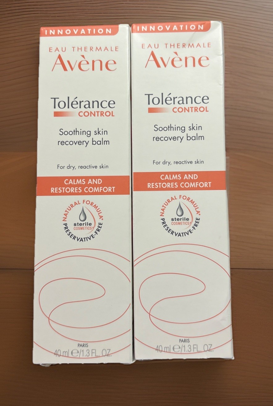 Avene Tolerance Soothing Recovery Balm for Dry, Reactive Skin. 1.3fl oz ea. 2 PK