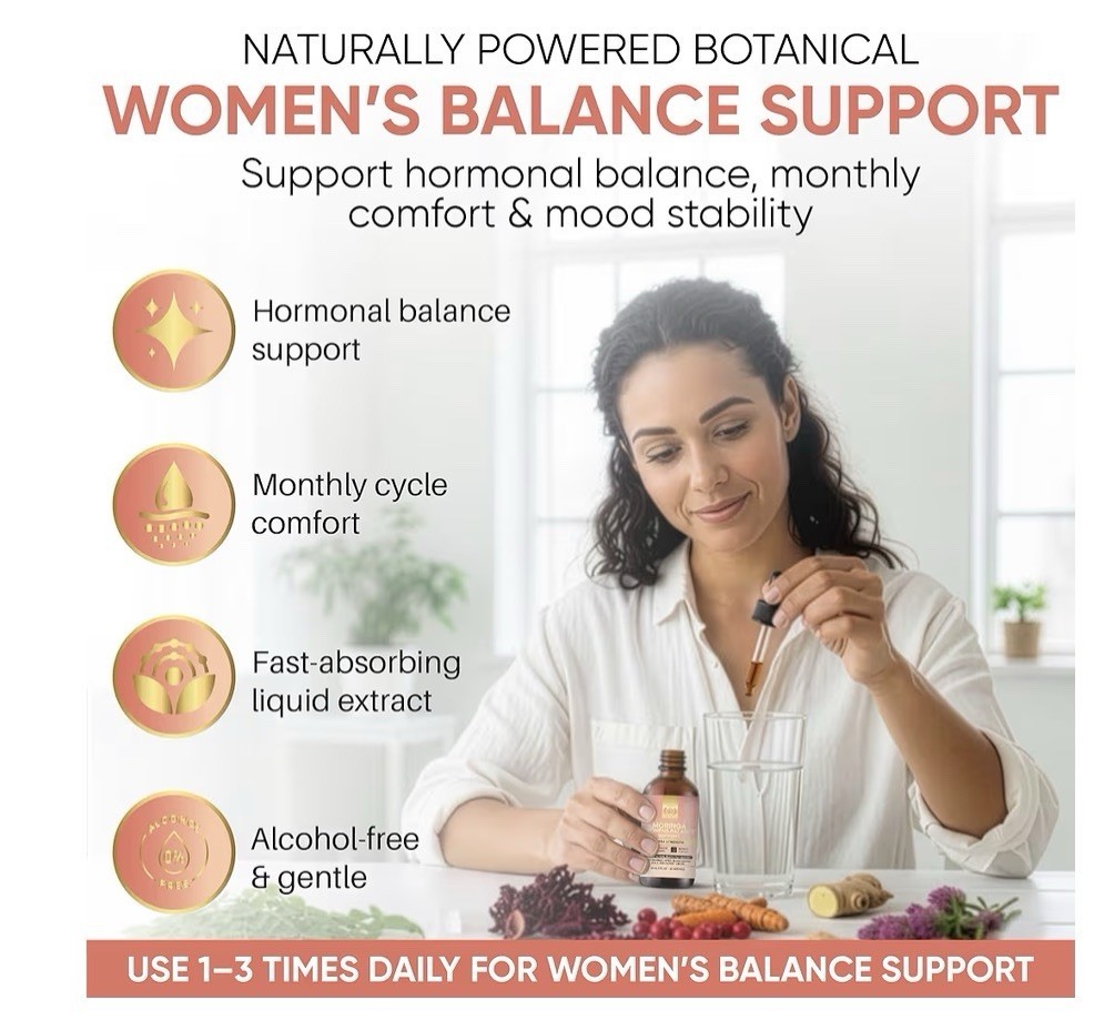 Moringa Women’s Balance Drops 650mg Multi-Herb Blend See Description New Sealed