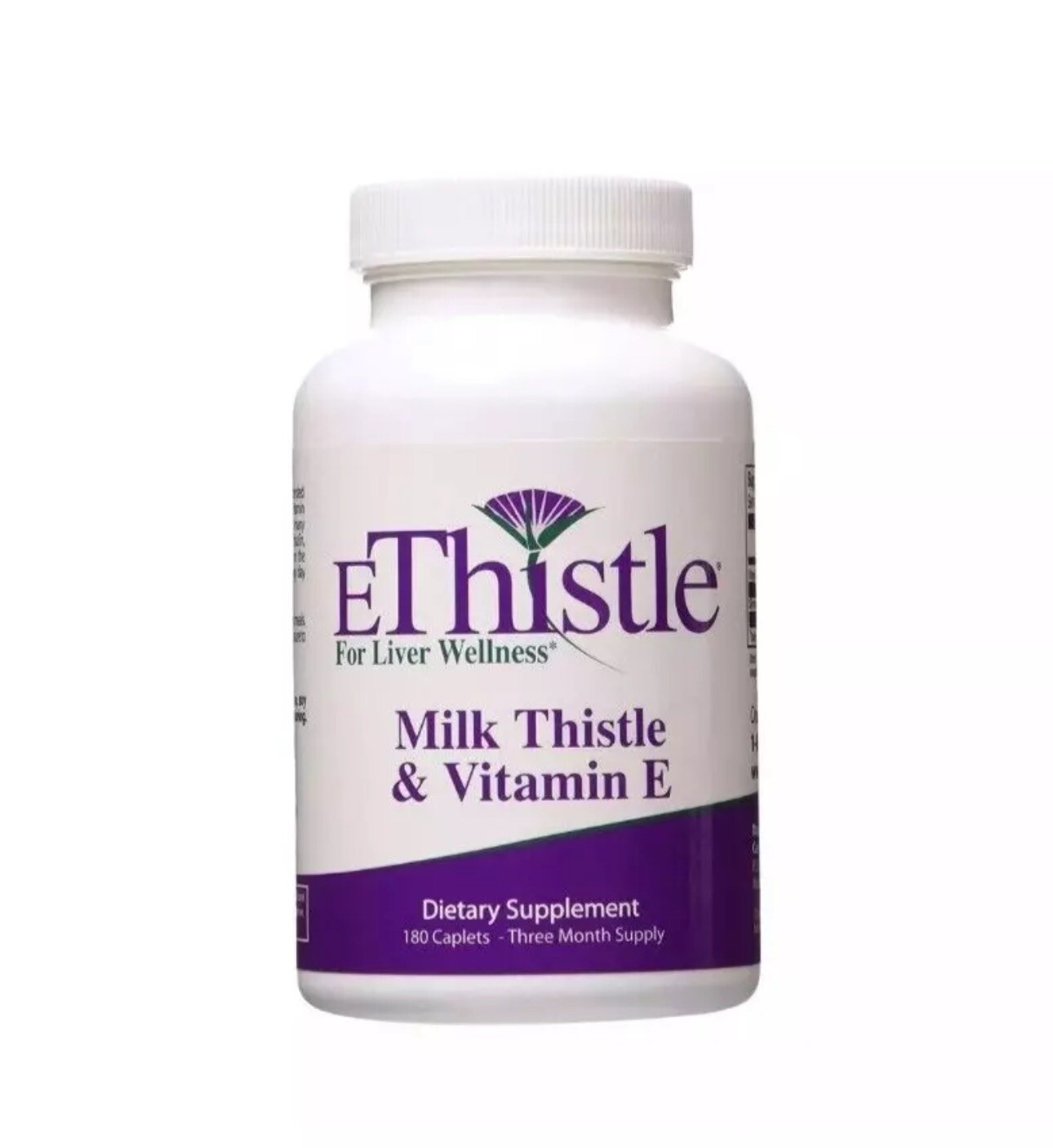 Liver Wellness Dietary Supplement, Milk Thistle & Vitamin E Liver Health Form…