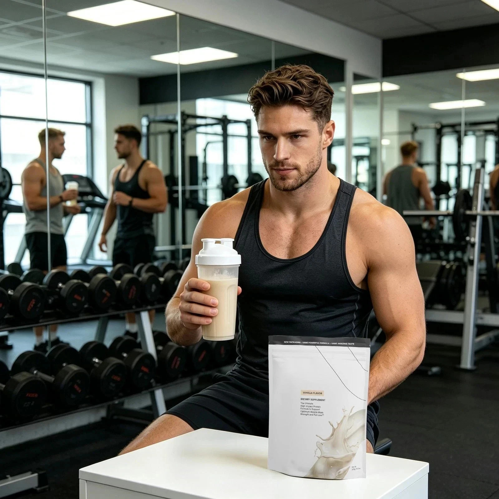 APEXLABS MUSCLE DEFENSE VANILLA FLAVOR – 8.57 OZ – NEW