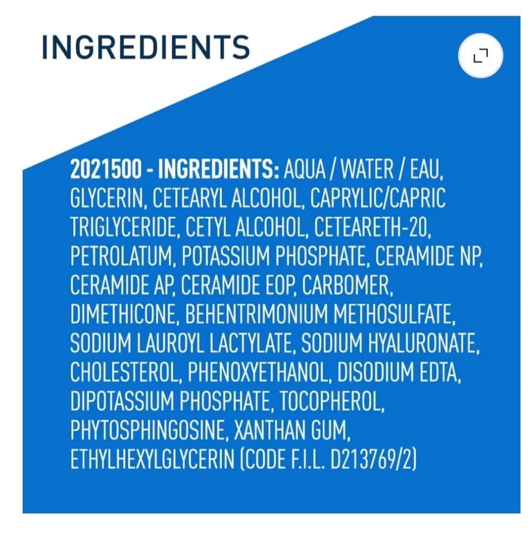 Cereve Moisturizing cream for face & Body Normal to Very Dry Skin With pump 16oz